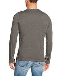 graues Langarmshirt von s.Oliver