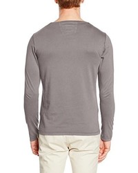 graues Langarmshirt von s.Oliver