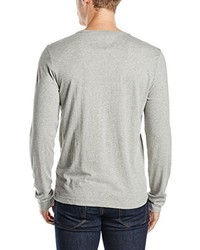 graues Langarmshirt von Tommy Hilfiger