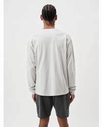 graues Langarmshirt von John Elliott