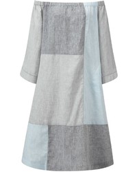 graues Leinen Kleid von Lisa Marie Fernandez