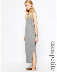 graues Maxikleid von Asos