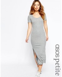 graues Maxikleid von Asos