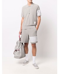 graues Polohemd von Thom Browne