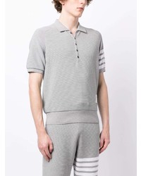 graues Polohemd von Thom Browne