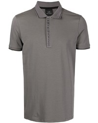 graues Polohemd von Armani Exchange