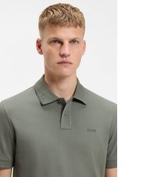graues Polohemd von Boss Orange