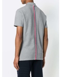 graues Polohemd von Thom Browne