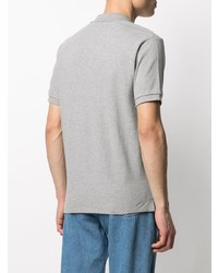 graues Polohemd von MAISON KITSUNÉ