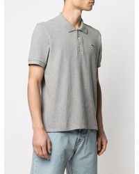 graues Polohemd von MAISON KITSUNÉ