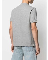 graues Polohemd von MAISON KITSUNÉ