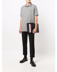 graues Polohemd von Z Zegna