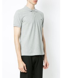 graues Polohemd von Emporio Armani