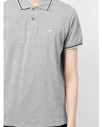 graues Polohemd von Emporio Armani