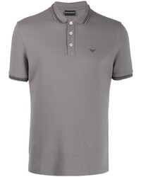 graues Polohemd von Emporio Armani