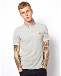 graues Polohemd von Fred Perry