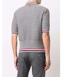 graues Polohemd von Thom Browne