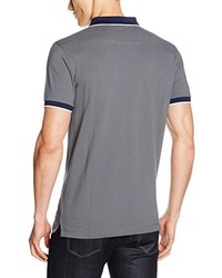 graues Polohemd von Hackett London