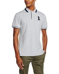 graues Polohemd von Hackett London