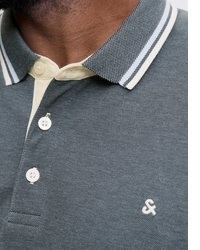graues Polohemd von Jack & Jones PlusSize
