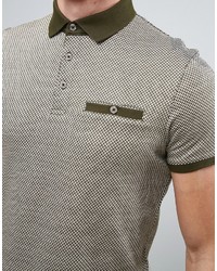 graues Polohemd von Ted Baker