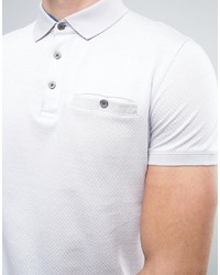 graues Polohemd von Ted Baker