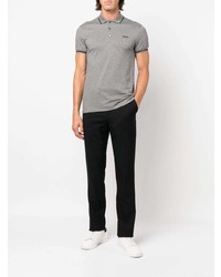 graues Polohemd von Z Zegna