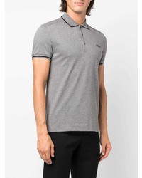 graues Polohemd von Z Zegna