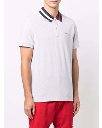 graues Polohemd von Tommy Jeans