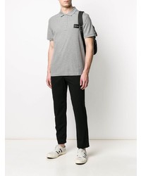 graues Polohemd von Calvin Klein