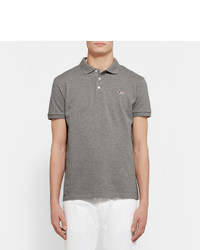 graues Polohemd von MAISON KITSUNÉ