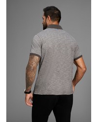 graues Polohemd von mans world