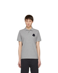 graues Polohemd von Moncler