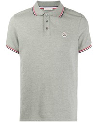 graues Polohemd von Moncler