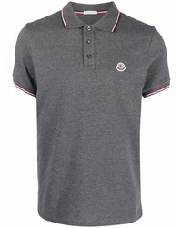 graues Polohemd von Moncler