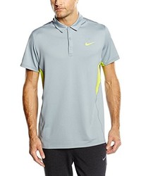 graues Polohemd von Nike