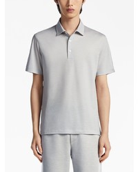 graues Polohemd von Zegna