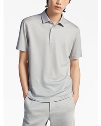 graues Polohemd von Zegna