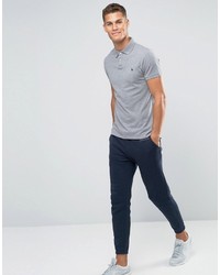 graues Polohemd von Jack Wills