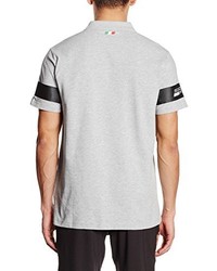 graues Polohemd von Puma