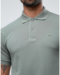 graues Polohemd von Lacoste