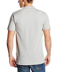 graues Polohemd von Selected Homme
