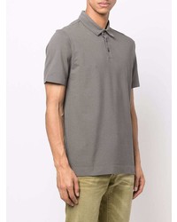 graues Polohemd von Z Zegna