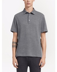 graues Polohemd von Zegna