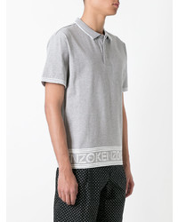 graues Polohemd von Kenzo