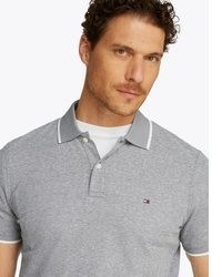 graues Polohemd von Tommy Hilfiger