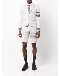 graues Sakko mit Vichy-Muster von Thom Browne