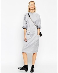 graues Shirtkleid von Asos