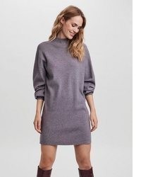 graues Strick Kleid von Vero Moda