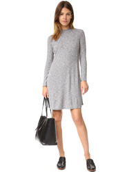 graues Strick Kleid von Madewell